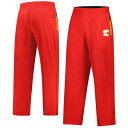 【送料無料】 ファナティクス メンズ カジュアルパンツ ボトムス Men's Fanatics Red Calgary Flames Rink Pants Fl...