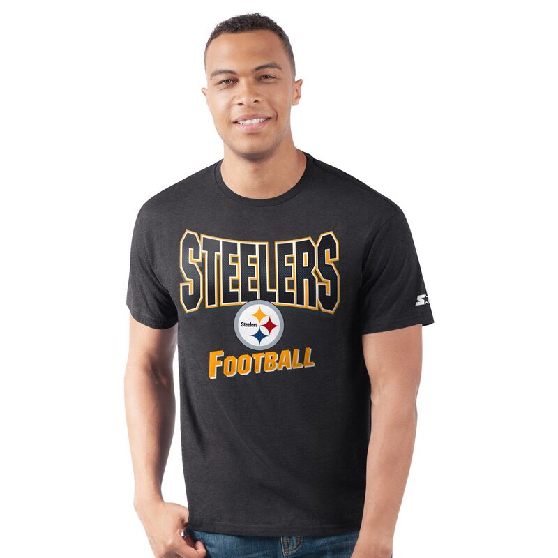 ̵   T ȥåץ Men'sStarter Black Pittsburgh Steelers Prim...