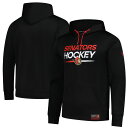 【送料無料】 ファナティクス メンズ Tシャツ トップス Men's Fanatics Black Ottawa Senators Fleece Pullover Hoodie Sen Black(4)