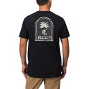 【送料無料】 リーフ メンズ Tシャツ トップス Men's REEF Serpsup Graphic Tee Black(4)
