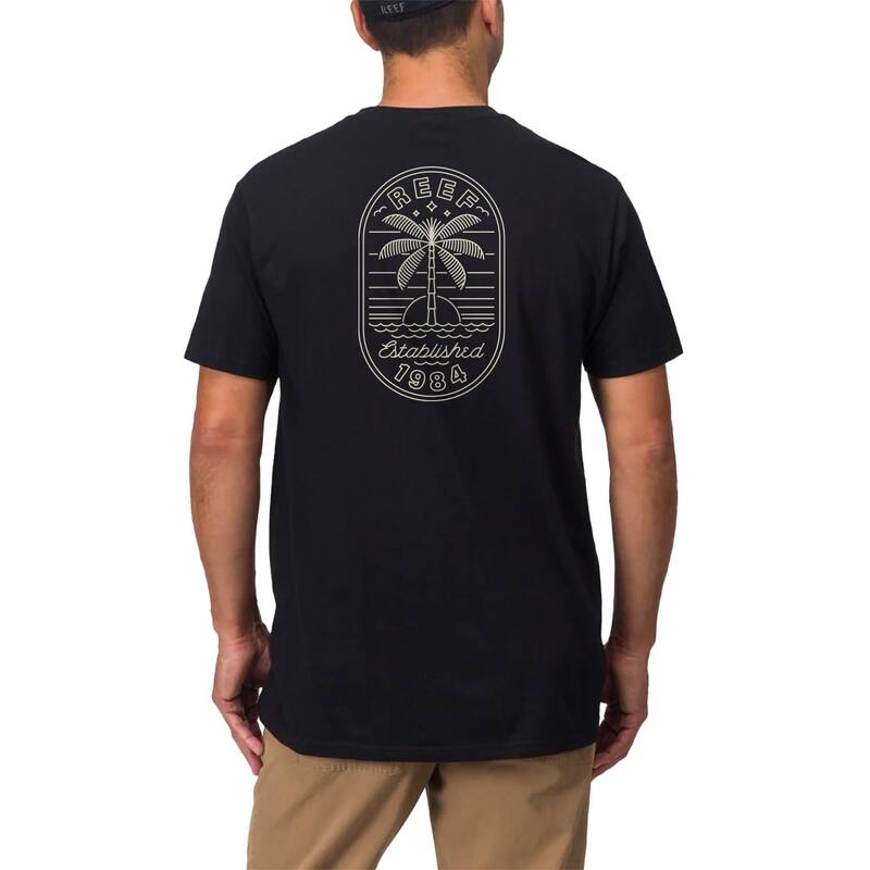 リーフ メンズ トップス Tシャツ グラフィック Men's REEF Paradise Graphic Tee Black ブラック re-vida-23052489 ReVida 楽天市場店 パッケージ画像