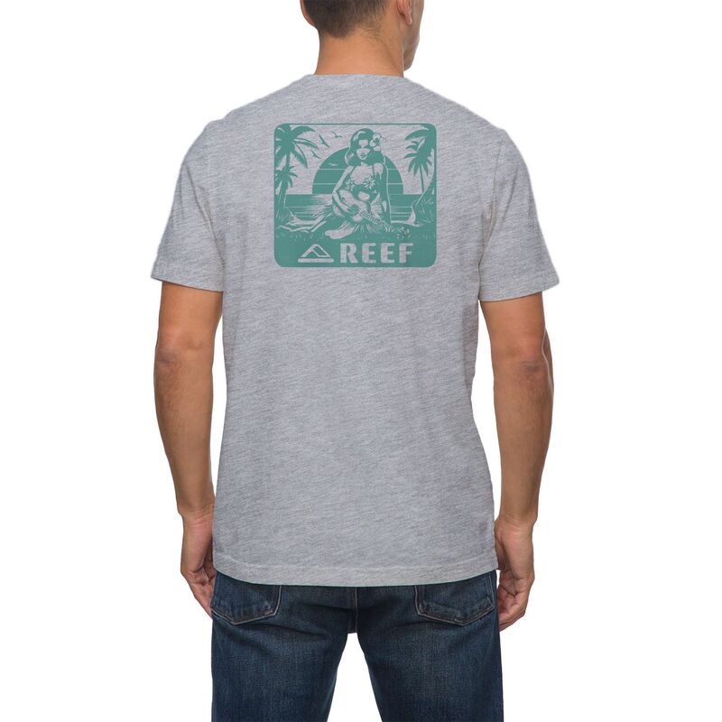 リーフ メンズ トップス Tシャツ グラフィック Men's REEF Island Songraphic Tee Heather Gray グレー