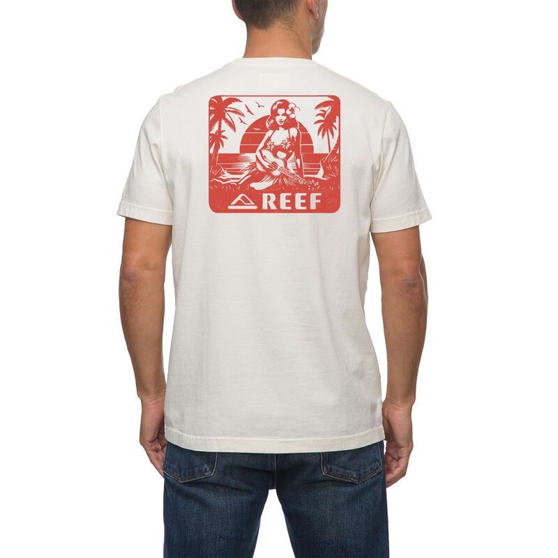リーフ メンズ トップス Tシャツ グラフィック Men's REEF Island Songraphic Tee White ホワイト