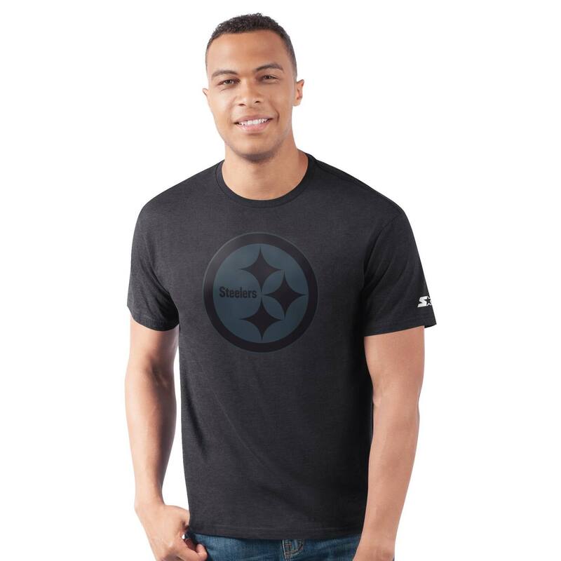 ̵   T ȥåץ Men'sStarter Black Pittsburgh Steelers Prim...