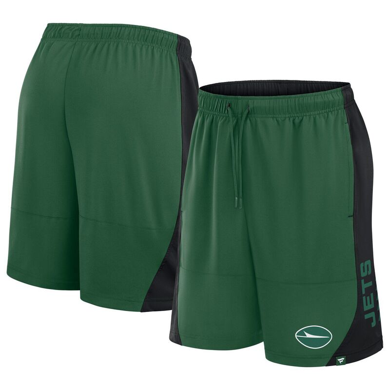 【送料無料】 ファナティクス メンズ ハーフパンツ・ショーツ ボトムス Men's Fanatics Green New York Jets No Defense Shorts Jet Green