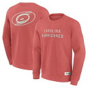 【送料無料】 ファナティクス メンズ Tシャツ トップス Men's Fanatics Red Carolina Hurricanes Elements Future Ground Lettering Pullover Sweatshirt Hur Red