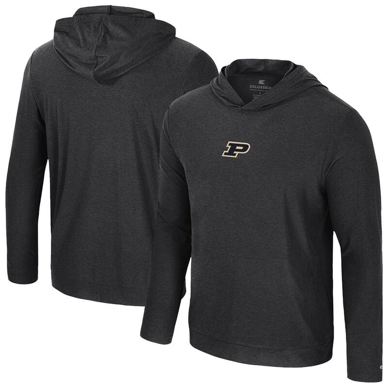 ̵   T ȥåץ Men's Colosseum Black Purdue Boilermakers L...