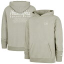 【送料無料】 フォーティセブンブランド メンズ Tシャツ トップス Men's '47 Gray Philadelphia Flyers Foundation Pullover Hoodie Fly Grey