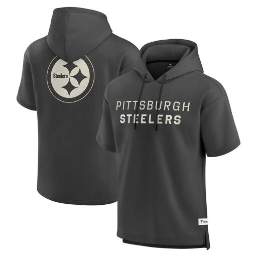 【送料無料】 ファナティクス メンズ Tシャツ トップス Men's Fanatics Charcoal Pittsburgh Steelers Elements Future Ground Lettering Short Sleeve Pullover Hoodie Stl Charco 【送料無料】 ファナティクス メンズ Tシャツ トップス Men's Fanatics Charcoal Pittsburgh Steelers Elements Future Ground Lettering Short Sleeve Pullover Hoodie Stl Charco