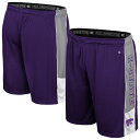 【送料無料】 コロシアム メンズ ハーフパンツ・ショーツ ボトムス Men's Colosseum Purple Kansas State Wildcats Q...
