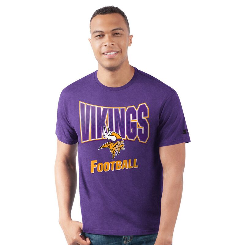 ̵   T ȥåץ Men'sStarter Purple Minnesota Vikings Prime...