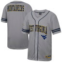 【送料無料】 コロシアム メンズ Tシャツ トップス Men's Colosseum Gray West Virginia Mountaineers Free Spirited Baseball Jersey Wvu Grey(4)