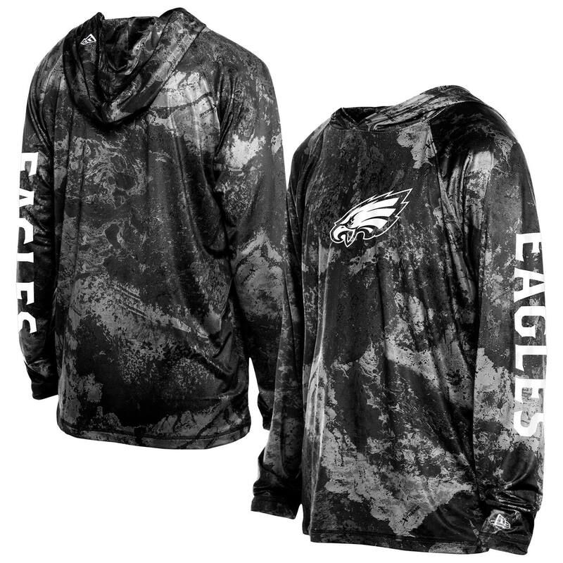 ̵ ˥塼  T ȥåץ Men'sNew Era Black Philadelphia Eagles Real...