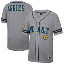 【送料無料】 コロシアム メンズ Tシャツ トップス Men's Colosseum Gray North Carolina A&T Aggies Free Spirited Baseball Jersey Nc2 Grey