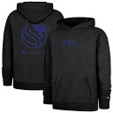 【送料無料】 フォーティセブンブランド メンズ Tシャツ トップス Men's'47 Black Sacramento Kings 2024/25 City Edition Double Crossover Foundation Pullover Hoodie Kng Black