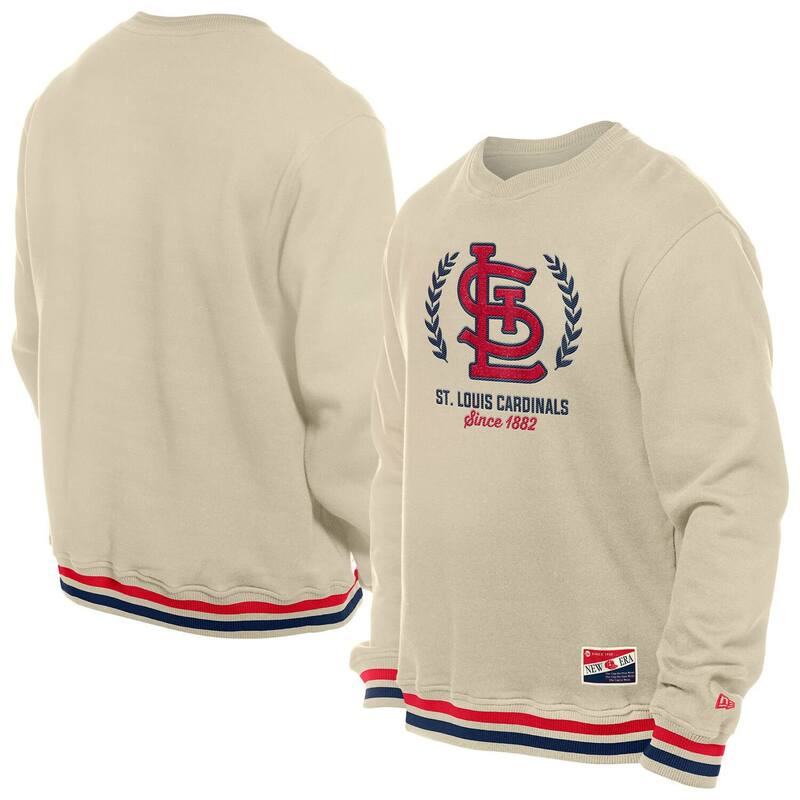 ̵ ˥塼  T ȥåץ Men's New Era Cream St. Louis Cardinals Thr...