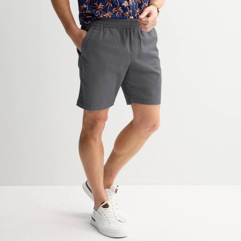 【送料無料】 ソノマ メンズ ハーフパンツ・ショーツ ボトムス Men's Sonoma Goods For Life 8-in. Pull-On Shorts Castlerock