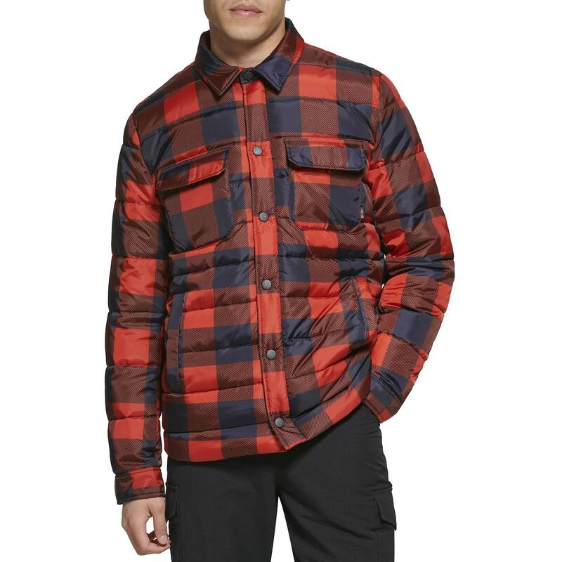 ̵ Х  㥱åȡ֥륾  Men's G.H. Bass & Co. Quilted Shirt...