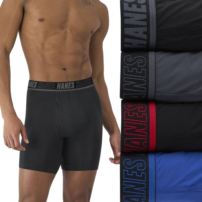 ̵ إ  ܥѥ  Hanes Moves Ultimate 4-Pack Men's Anti...