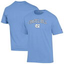 【送料無料】 チャンピオン メンズ Tシャツ トップス Men's Champion Carolina Blue North Carolina Tar Heels Chapel Bill T-Shirt Unc Light