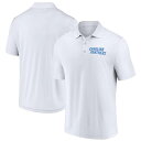 【送料無料】 ファナティクス メンズ Tシャツ トップス Men's Fanatics White Carolina Panthers Lockup Polo Pth White