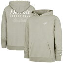 【送料無料】 フォーティセブンブランド メンズ Tシャツ トップス Men's '47 Gray Detroit Red Wings Foundation Pullover Hoodie Rdw Grey