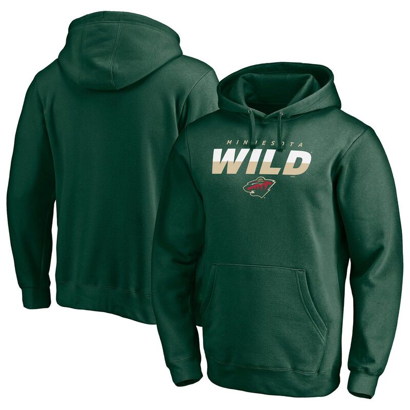 ̵ եʥƥ  T ȥåץ Men's Fanatics Green Minnesota Wild Block...