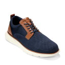 【送料無料】 コールハーン メンズ オックスフォード シューズ Cole Haan GRAND+ Ultra Men's Knit Oxfords Marine...
