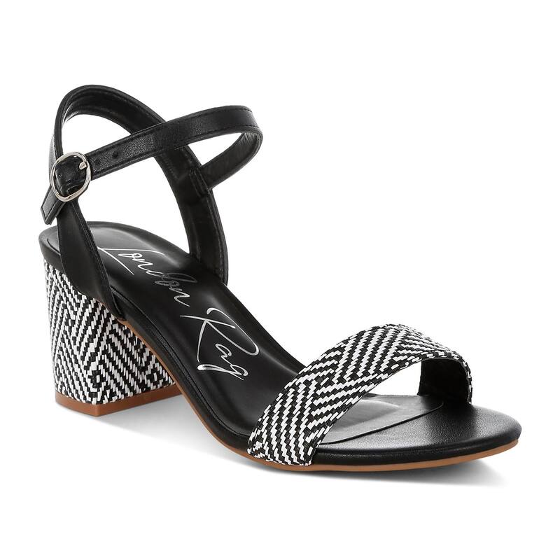 【送料無料】 ロンドンラグ レディース パンプス シューズ London Rag Tulata Women's Sandals Black