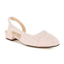 【送料無料】 ロンドンラグ レディース サンダル シューズ London Rag Karita Women's Plaid Cap Toe Flats Pink