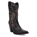 【送料無料】 ディンゴ レディース ブーツ・レインブーツ シューズ Dingo Tipsy Women's Leather Boots Black