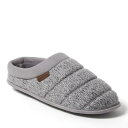 【送料無料】 ディアフォームズ メンズ サンダル シューズ Dearfoams Asher Men's Clog Slippers Gray