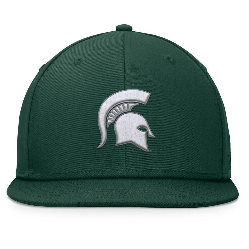 【送料無料】 トップオブザワールド メンズ 帽子 アクセサリー Men's Top of the World Green Michigan State Spartans Fundamental Snapback Hat Msu Green