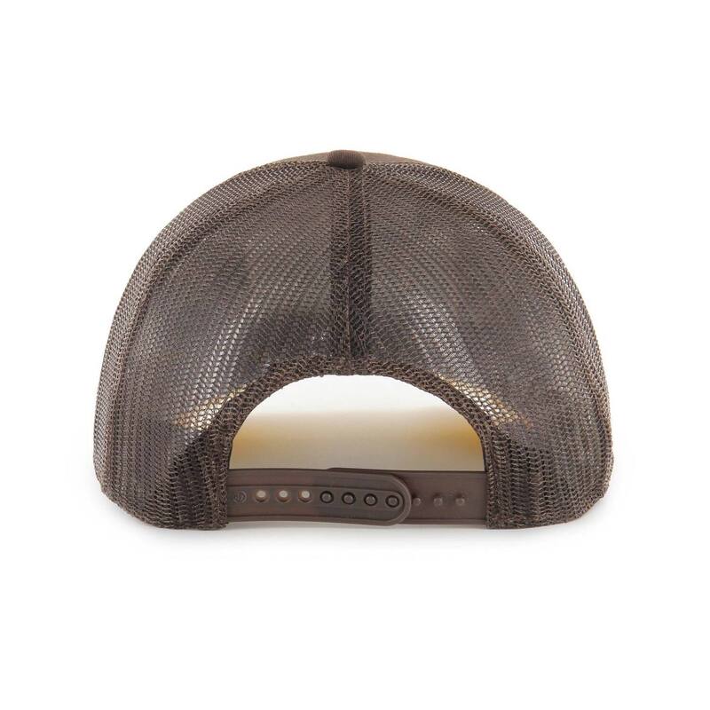 【送料無料】 フォーティセブンブランド メンズ 帽子 アクセサリー Men's '47 Brown San Diego Padres Hardline Trucker Adjustable Hat Pad Brown