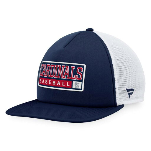 【送料無料】 マジェスティック メンズ 帽子 アクセサリー Men's Majestic Navy/White St. Louis Cardinals Foam Trucker Snapback Hat Crd Navy 【送料無料】 マジェスティック メンズ 帽子 アクセサリー Men's Majestic Navy/White St. Louis Cardinals Foam Trucker Snapback Hat Crd Navy