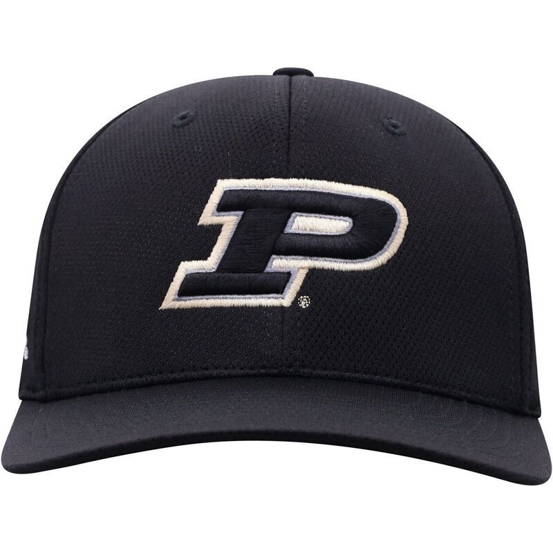 【送料無料】 トップオブザワールド メンズ 帽子 アクセサリー Men's Top of the World Black Purdue Boilermakers Reflex Logo Flex Hat Prd Black