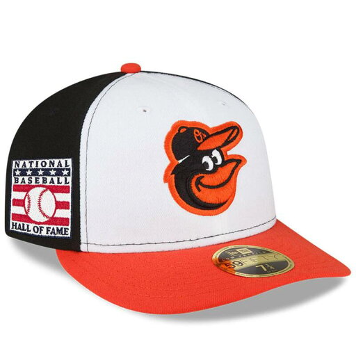 【送料無料】 ニューエラ メンズ 帽子 アクセサリー Men's New Era White/Orange Baltimore Orioles National Baseball Hall of Fame Low Profile 59FIFTY Fitted Hat Orl White 【送料無料】 ニューエラ メンズ 帽子 アクセサリー Men's New Era White/Orange Baltimore Orioles National Baseball Hall of Fame Low Profile 59FIFTY Fitted Hat Orl White