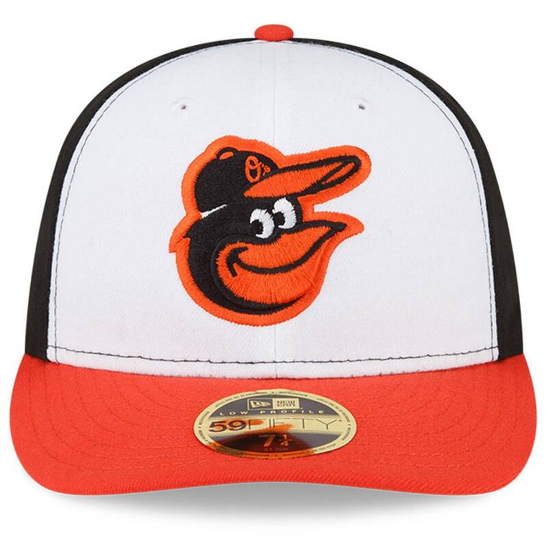 【送料無料】 ニューエラ メンズ 帽子 アクセサリー Men's New Era White/Orange Baltimore Orioles National Baseball Hall of Fame Low Profile 59FIFTY Fitted Hat Orl White