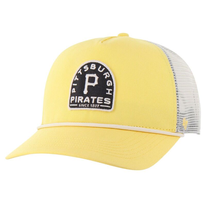 【送料無料】 フォーティセブンブランド メンズ 帽子 アクセサリー Men's '47 Gold Pittsburgh Pirates Cypress Trucker Hitch Adjustable Hat Pir Gold