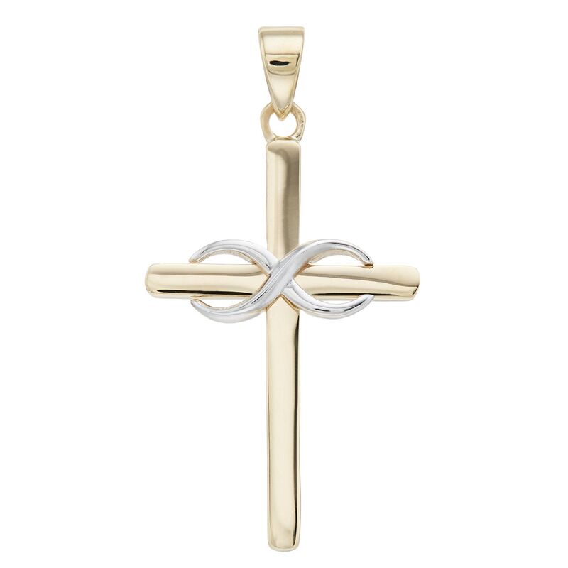 ̵ ֥ǥå ǥ ͥå쥹硼ڥȥȥå ꡼ Two Tone 14k Gold Cross Pendan...