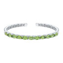 【送料無料】 アンブランデッド レディース ブレスレット・バングル・アンクレット アクセサリー Sterling Silver Gemstone Flexibl...