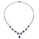 【送料無料】 アンブランデッド レディース ネックレス・チョーカー・ペンダントトップ アクセサリー Sterling Silver Lab-Created Bl...