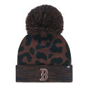 【送料無料】 フォーティセブンブランド レディース 帽子 アクセサリー Women's '47 Brown Boston Red Sox Rosette Cuf...