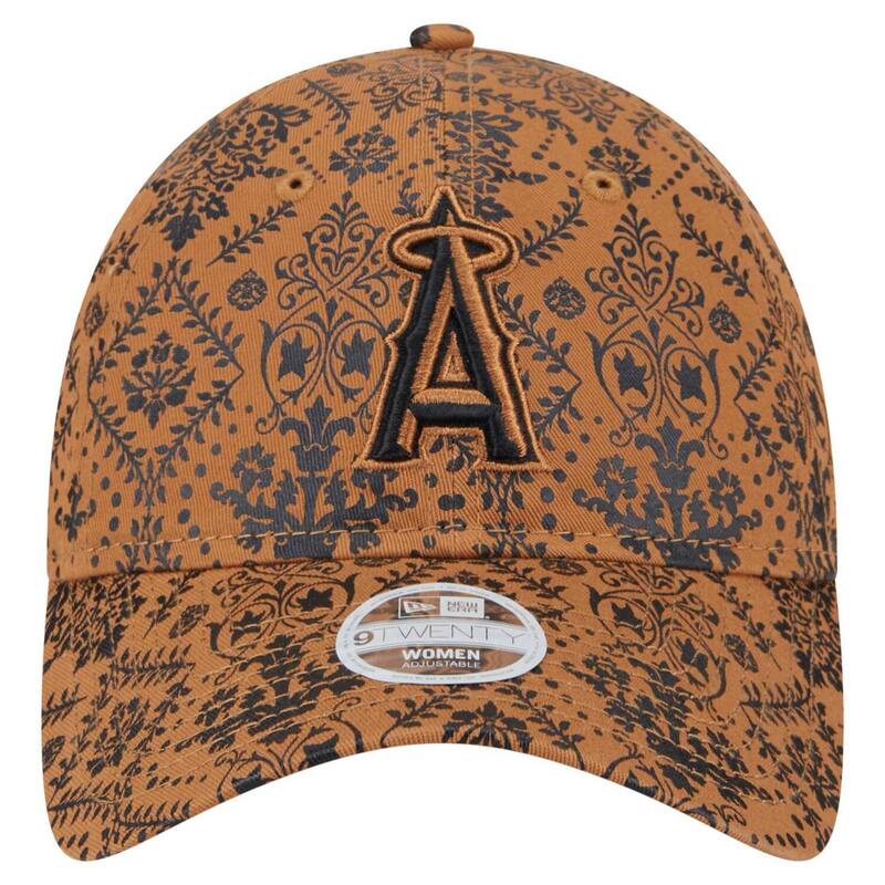 【送料無料】 ニューエラ レディース 帽子 アクセサリー Women's New Era Brown Los Angeles Angels Vintage Deco 9TWENTY Adjustable Hat Ang Brown
