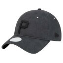 【送料無料】 ニューエラ レディース 帽子 アクセサリー Women's New Era Black Pittsburgh Pirates Tonal Flor...