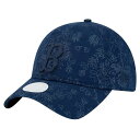 【送料無料】 ニューエラ レディース 帽子 アクセサリー Women's New Era Navy Boston Red Sox Tonal Floral 9T...