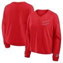 【送料無料】 ファナティクス レディース Tシャツ トップス Women's Fanatics Red Carolina Hurricanes Oversize...