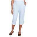 【送料無料】 アルフレッド ダナー レディース カジュアルパンツ ボトムス Women's Alfred Dunner Heat Set Embroidered...