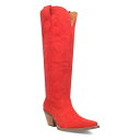 【送料無料】 ディンゴ レディース ブーツ・レインブーツ シューズ Women's Dingo Thunder Road Suede Boots Red