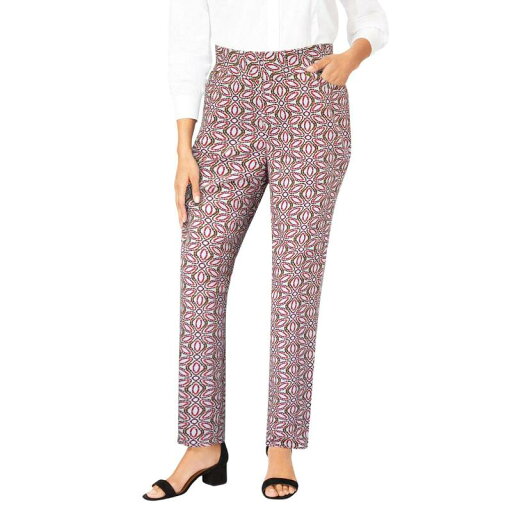 【送料無料】 ジェシカロンドン レディース デニムパンツ ボトムス Jessica London Women's Plus Size Comfort Waist Stretch Denim Straight Leg Jean Raspberry Mosaic 【送料無料】 ジェシカロンドン レディース デニムパンツ ボトムス Jessica London Women's Plus Size Comfort Waist Stretch Denim Straight Leg Jean Raspberry Mosaic